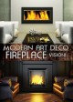 Modern Art Deco Fireplace